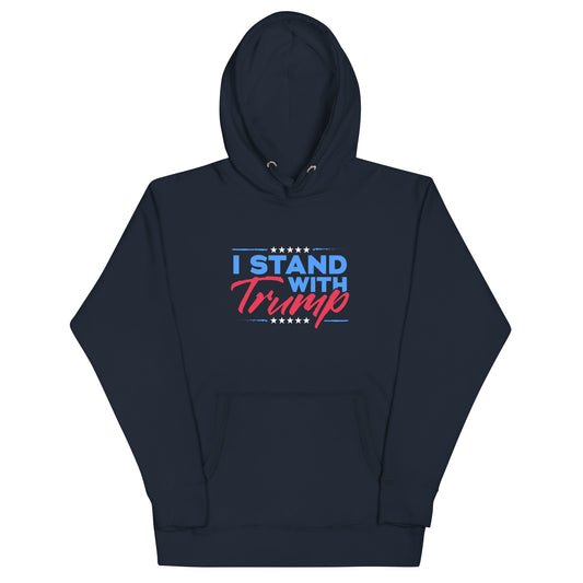 Stand With Trump Men's Hoodie