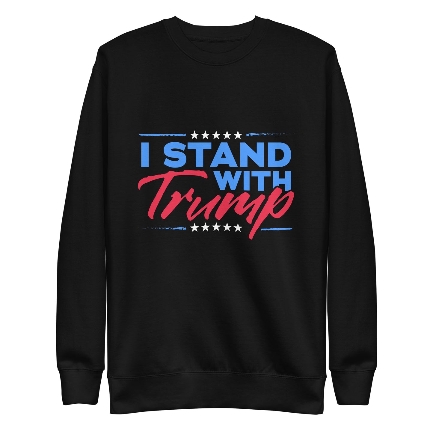 Stand With Trump Men's Premium Sweatshirt