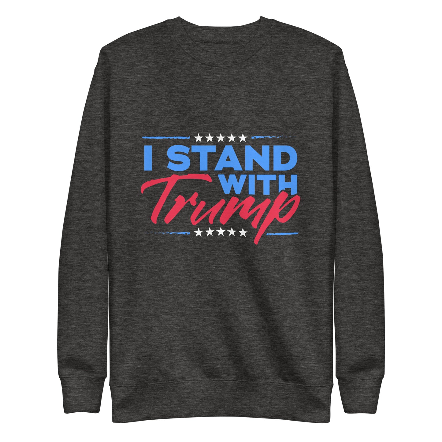 Stand With Trump Men's Premium Sweatshirt