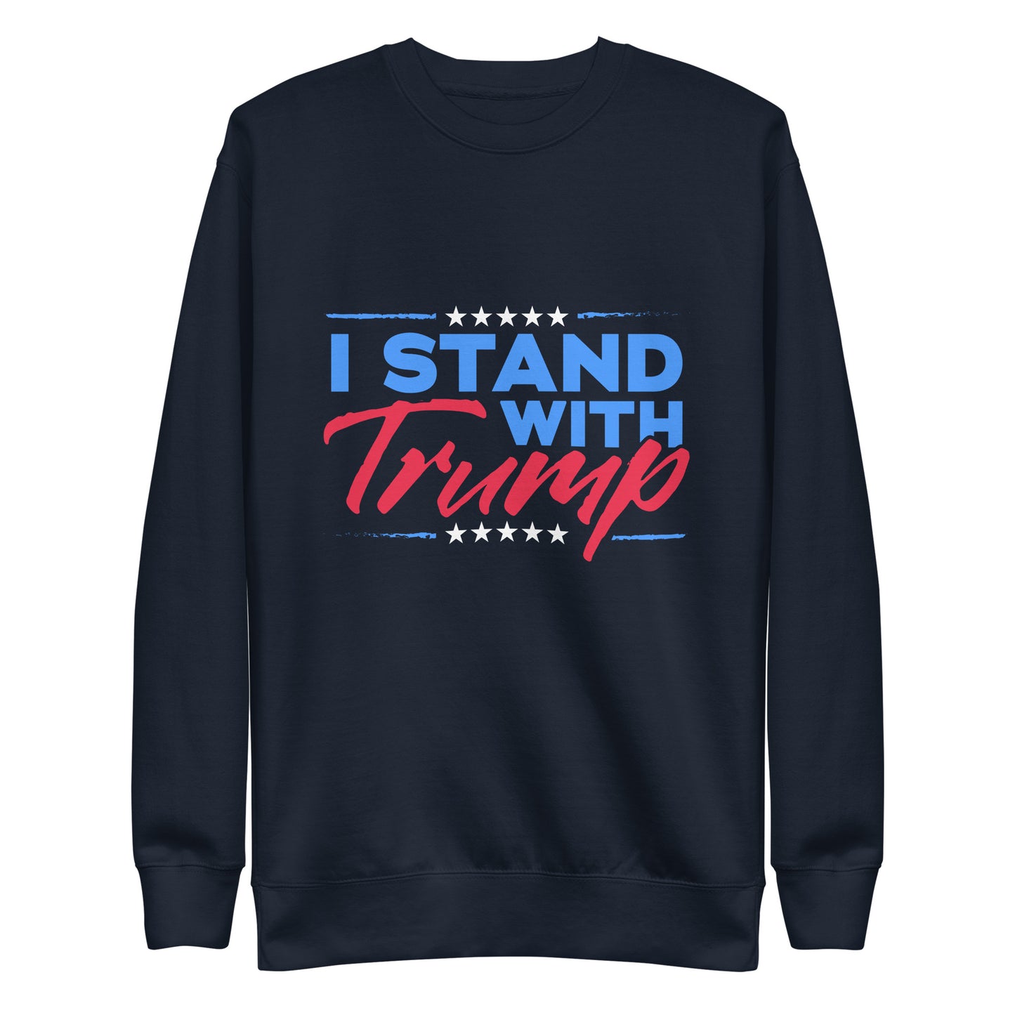 Stand With Trump Men's Premium Sweatshirt