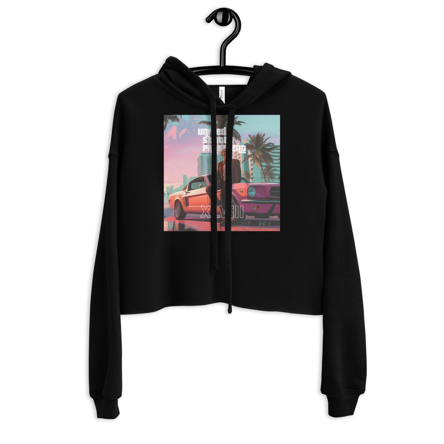 GTA Trump Women's Crop Hoodie