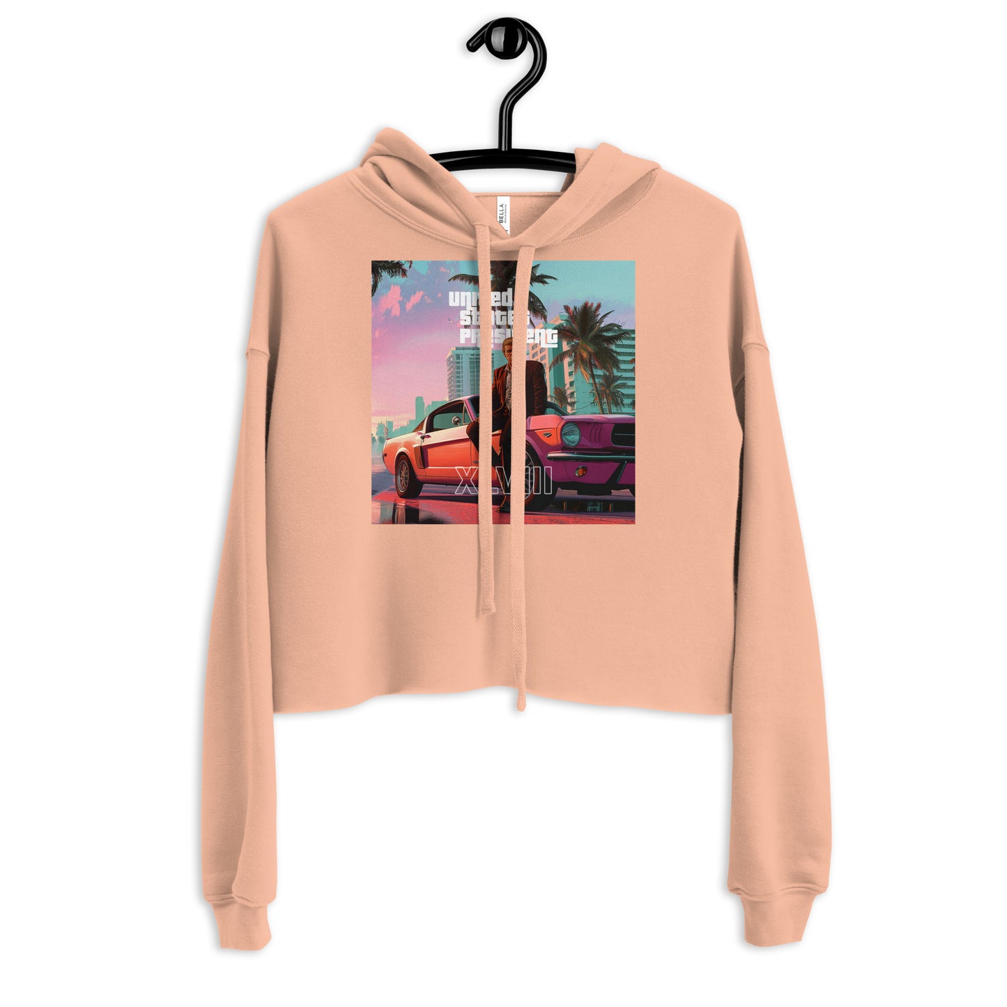 GTA Trump Women's Crop Hoodie