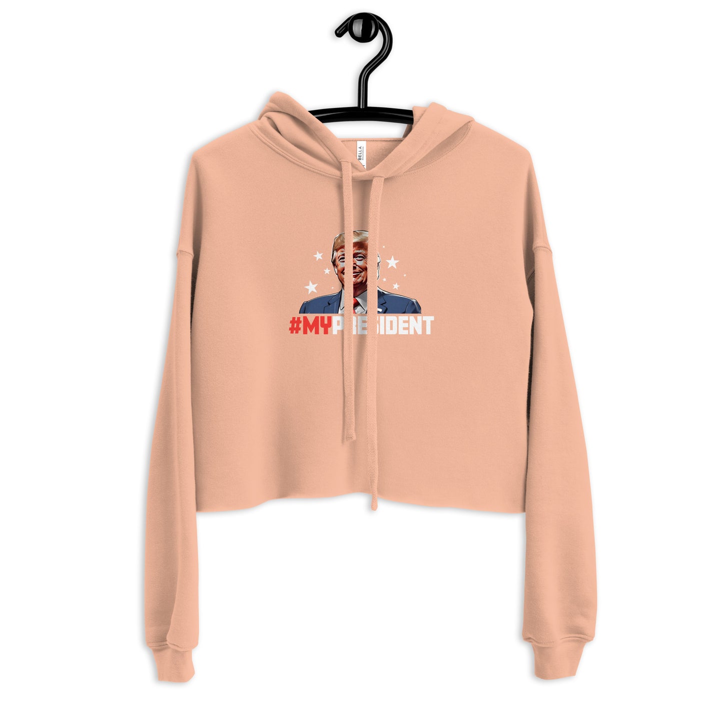 My President Women's Crop Hoodie