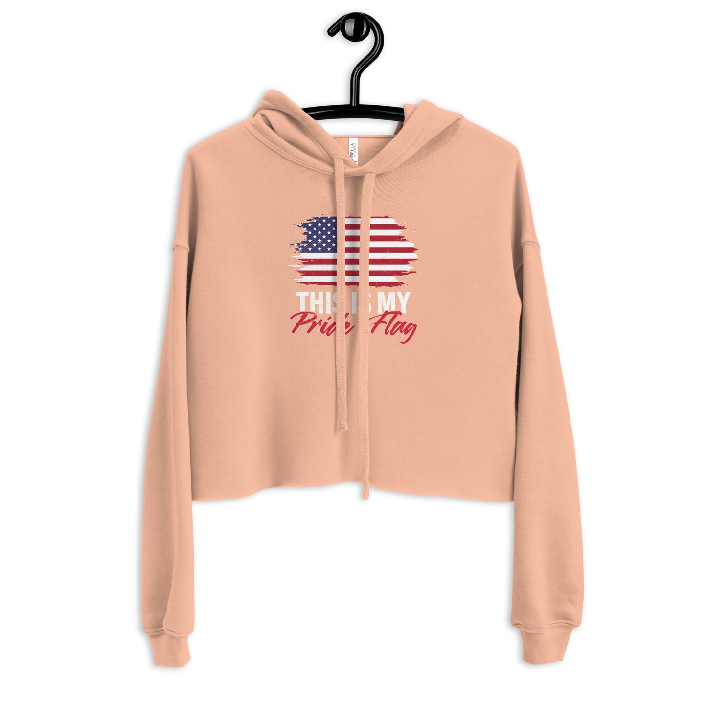 My Pride Flag Women's Crop Hoodie