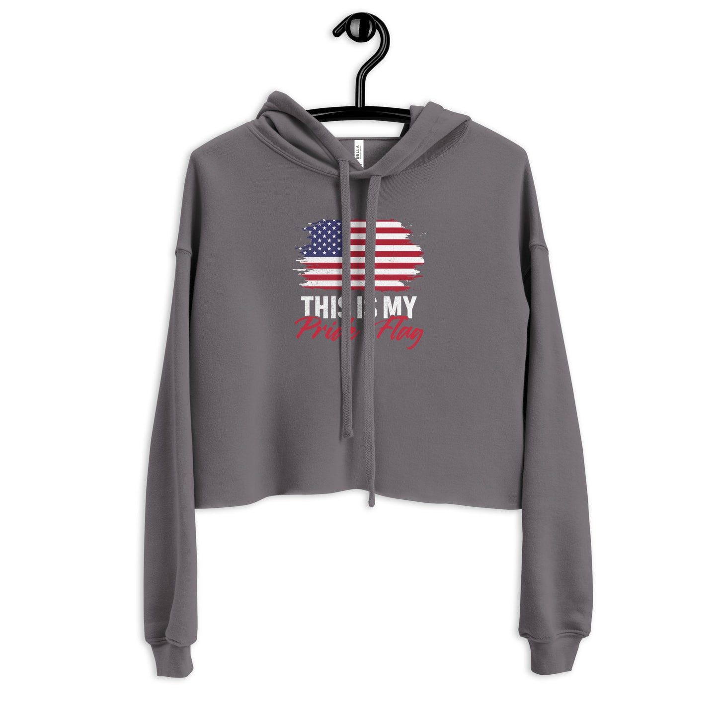 My Pride Flag Women's Crop Hoodie