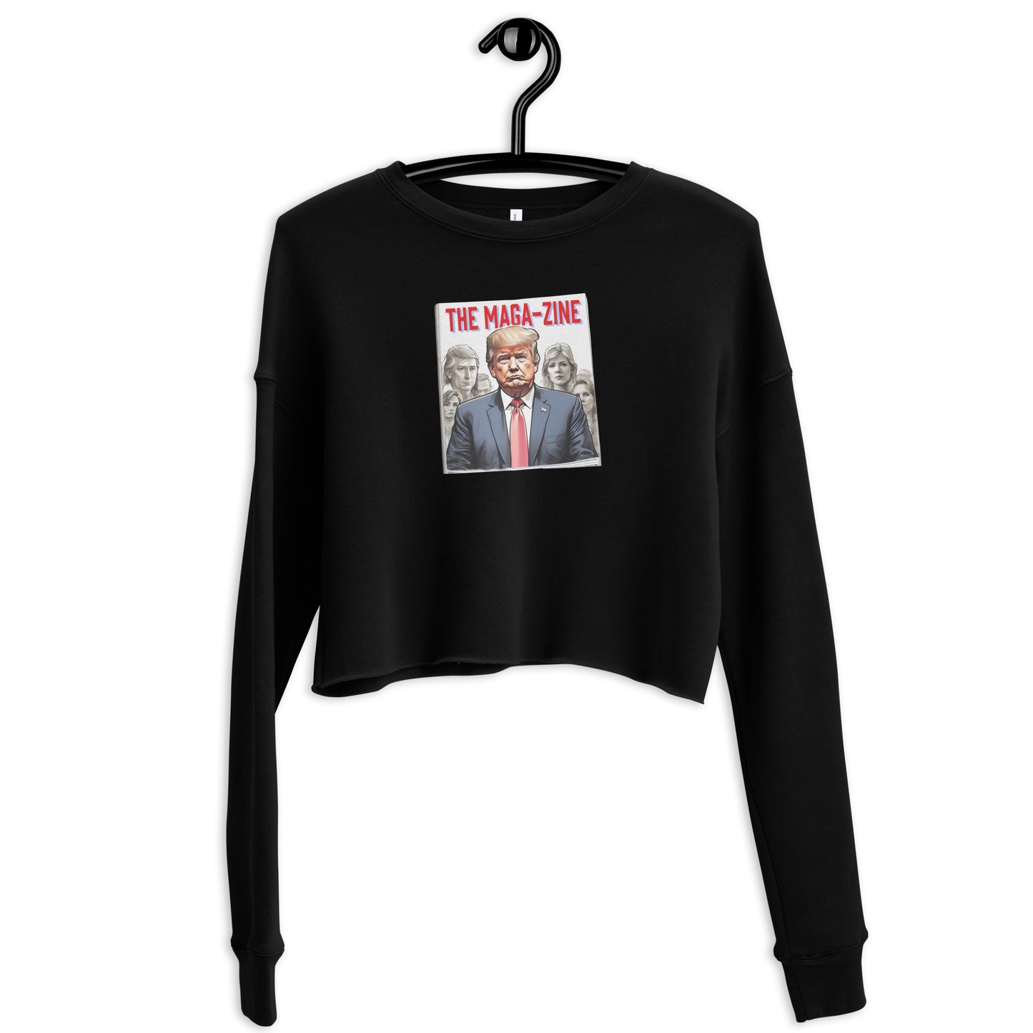 The Maga-Zine Women's Crop Sweatshirt