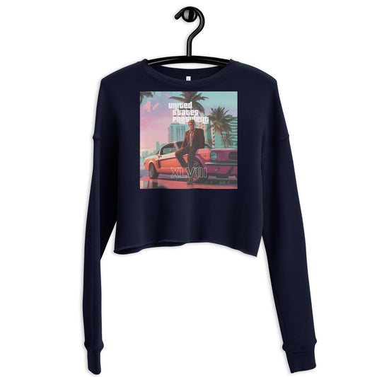 GTA Trump Women's Crop Sweatshirt